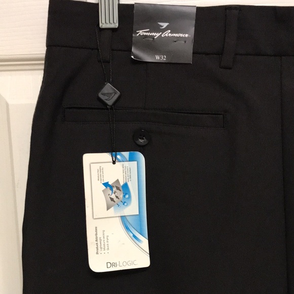 NWT Tommy Armour Dri-Logic Golf Shorts Black - Picture 6 of 16